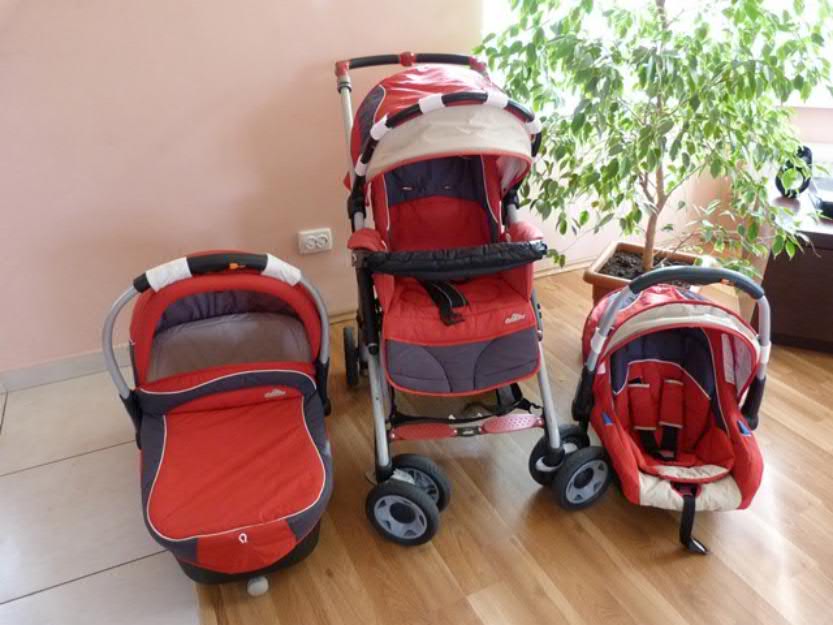 Carucior 3 in 1 Jane Carrera schelet foarte usor - Pret | Preturi Carucior 3 in 1 Jane Carrera schelet foarte usor