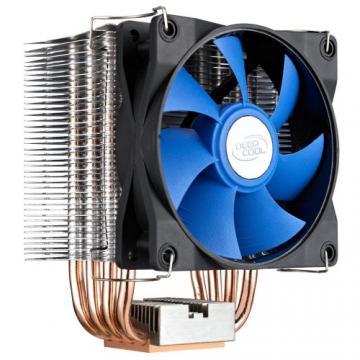 Deepcool Iceedge 400 FS, baza de cupru, 4 heatpipe-uri, 92mm fan (2000 RPM, 36.16 CFM, 26.3 dBA, seria UF Â– acoperit cu cauciuc), compatibil Intel LGA775, LGA1155, LGA1156, LGA1366 / AMD 939, 940, 754, AM2, AM2+, AM3 - Pret | Preturi Deepcool Iceedge 400 FS, baza de cupru, 4 heatpipe-uri, 92mm fan (2000 RPM, 36.16 CFM, 26.3 dBA, seria UF Â– acoperit cu cauciuc), compatibil Intel LGA775, LGA1155, LGA1156, LGA1366 / AMD 939, 940, 754, AM2, AM2+, AM3