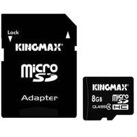 Card memorie Kingmax MicroSDHC 8GB Class 4 (Adaptor SD) - Pret | Preturi Card memorie Kingmax MicroSDHC 8GB Class 4 (Adaptor SD)