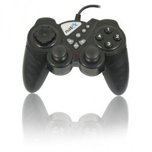 JOYPAD NATEC FOX are culoare BLACK FEEDBACK si interfata USB2.0 (GP-FOX-B-USB) - Pret | Preturi JOYPAD NATEC FOX are culoare BLACK FEEDBACK si interfata USB2.0 (GP-FOX-B-USB)