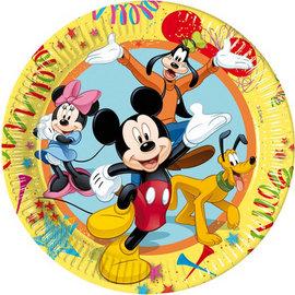 10 farfurii 23cm MICKEY CARNIVAL - Pret | Preturi 10 farfurii 23cm MICKEY CARNIVAL