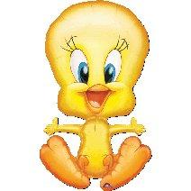 Balon folie metalizata TWEETY 41x84cm - Pret | Preturi Balon folie metalizata TWEETY 41x84cm