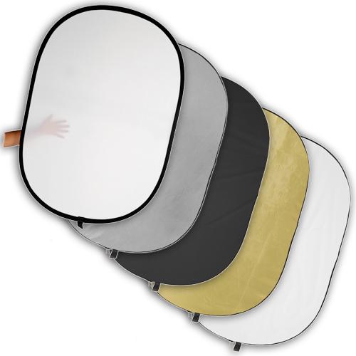 Blenda ovala 5in1 ( 100 x 150 cm ) ; reflector, diffuser - Pret | Preturi Blenda ovala 5in1 ( 100 x 150 cm ) ; reflector, diffuser