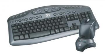 Kit Wireless Modecom MC-6100 Black, Tastatura + Mouse - Pret | Preturi Kit Wireless Modecom MC-6100 Black, Tastatura + Mouse