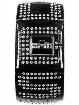 Ceas Guess Black Resin Cuff U17509L1 - Pret | Preturi Ceas Guess Black Resin Cuff U17509L1