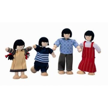 Plan Toys Familie papusi Asia - Pret | Preturi Plan Toys Familie papusi Asia