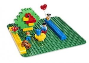 Placa verde LEGO DUPLO (2304) - Pret | Preturi Placa verde LEGO DUPLO (2304)