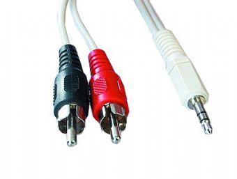 CABLU AUDIO jack to RCA T/T stereo 2.5m CCA-458-2.5M - Pret | Preturi CABLU AUDIO jack to RCA T/T stereo 2.5m CCA-458-2.5M