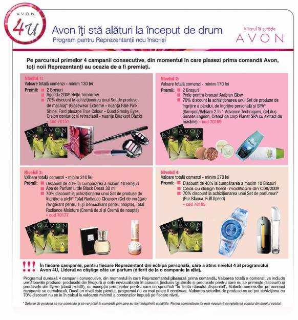 Inscriu reprezentanti AVON - Pret | Preturi Inscriu reprezentanti AVON