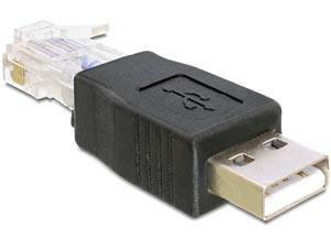Adaptor Delock USB 2.0 la RJ45 1:1, 65233 - Pret | Preturi Adaptor Delock USB 2.0 la RJ45 1:1, 65233