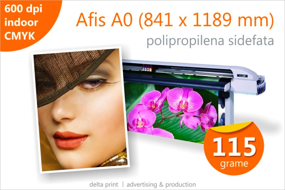 Afis A0 - 29 lei Print indoor pe polipropilena sidefata 115g - Pret | Preturi Afis A0 - 29 lei Print indoor pe polipropilena sidefata 115g