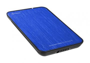 Carcasa HDD Quickstore Portable, SATA 2.5", USB2.0, blue, 4044951009923, Sharkoon - Pret | Preturi Carcasa HDD Quickstore Portable, SATA 2.5", USB2.0, blue, 4044951009923, Sharkoon