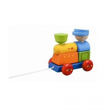 Plan Toys - Tren Plimbat si Asamblat - Pret | Preturi Plan Toys - Tren Plimbat si Asamblat