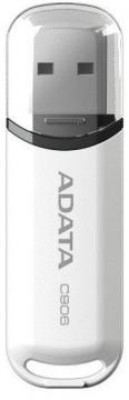 USB 2.0 Flash Drive 16GB, Classic C906, Glossy, Snap-on cap design, White, Adata AC906-16G-RWH - Pret | Preturi USB 2.0 Flash Drive 16GB, Classic C906, Glossy, Snap-on cap design, White, Adata AC906-16G-RWH