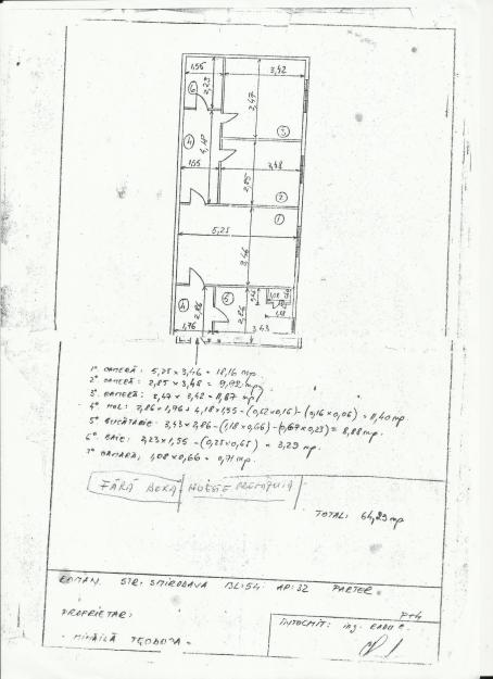 Vand apartament 3 camere, semidecomandat , - Pret | Preturi Vand apartament 3 camere, semidecomandat ,