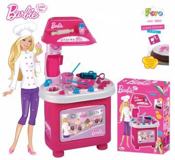 Jucarii Bucatarie Barbie Cofetaria Vesela Faro - Pret | Preturi Jucarii Bucatarie Barbie Cofetaria Vesela Faro