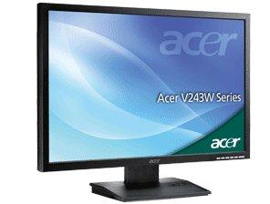 Monitor LCD Acer V243WB, 24" Wide, Negru - Pret | Preturi Monitor LCD Acer V243WB, 24" Wide, Negru