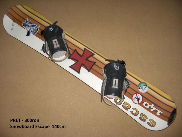 Snowboard Escape 140cm Oferta - Pret | Preturi Snowboard Escape 140cm Oferta