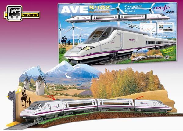 Trenulet electric calatori RENFE AVE S-102 - Pret | Preturi Trenulet electric calatori RENFE AVE S-102