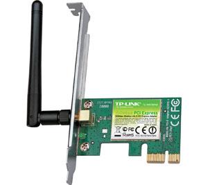 Placa retea Wireless PCI-E 150Mbps, TL-WN781ND - Pret | Preturi Placa retea Wireless PCI-E 150Mbps, TL-WN781ND