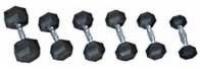 Gantere - Body-Solid G5-40 gantere fixe cauciucate hexagonale dumbbell - Pret | Preturi Gantere - Body-Solid G5-40 gantere fixe cauciucate hexagonale dumbbell