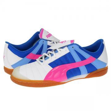 Ghete fotbal sala barbati Puma Veloz II white-blue-pink - Pret | Preturi Ghete fotbal sala barbati Puma Veloz II white-blue-pink