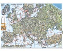 Europa - Harta fizica si rutiera (hartie laminata) 100x70 - Pret | Preturi Europa - Harta fizica si rutiera (hartie laminata) 100x70
