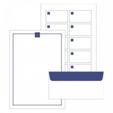 Hartie carti de vizita microperforate Flori de Lis, A4, 200g/mp, 25 coli/set, Geographics - Pret | Preturi Hartie carti de vizita microperforate Flori de Lis, A4, 200g/mp, 25 coli/set, Geographics