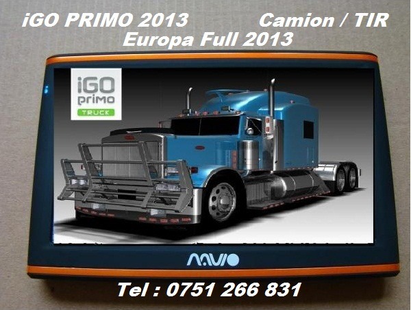 Sistem Navigatie GPS TIR / Camion iGo Primo Harta Europa 2013 TomTom Becker Clarion - Pret | Preturi Sistem Navigatie GPS TIR / Camion iGo Primo Harta Europa 2013 TomTom Becker Clarion