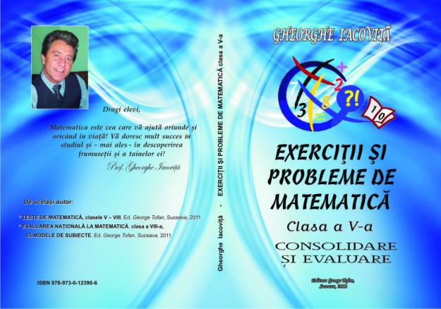 Culegere de matematica pentru cl. a V-a - Pret | Preturi Culegere de matematica pentru cl. a V-a