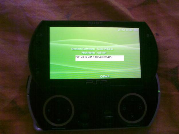 Psp go 16 GB MODAT + 4 GB - Pret | Preturi Psp go 16 GB MODAT + 4 GB