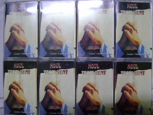 Noul testament -audio box-14 casete - Pret | Preturi Noul testament -audio box-14 casete