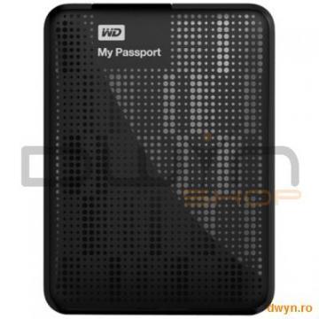 Western Digital 2TB, My Passport, External 2.5-inch, USB 3.0 &amp; 2.0, Black, WDBY8L0020BBK - Pret | Preturi Western Digital 2TB, My Passport, External 2.5-inch, USB 3.0 &amp; 2.0, Black, WDBY8L0020BBK