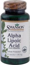 Acid Alfa Lipoic 100mg *120cps - Pret | Preturi Acid Alfa Lipoic 100mg *120cps