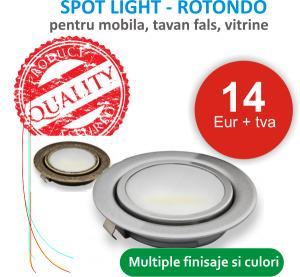 Spot led incastrabil in tavan fals - Pret | Preturi Spot led incastrabil in tavan fals