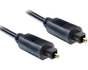 Cablu optic Toslink T-T 1M, Delock 82883 - Pret | Preturi Cablu optic Toslink T-T 1M, Delock 82883