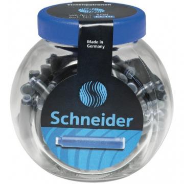 Patroane cerneala, 100/borcan, SCHNEIDER - albastru - Pret | Preturi Patroane cerneala, 100/borcan, SCHNEIDER - albastru