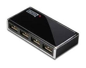 HUB USB 2.0, 4 porturi, cu alimentare, Digitus, DA-70225 - Pret | Preturi HUB USB 2.0, 4 porturi, cu alimentare, Digitus, DA-70225