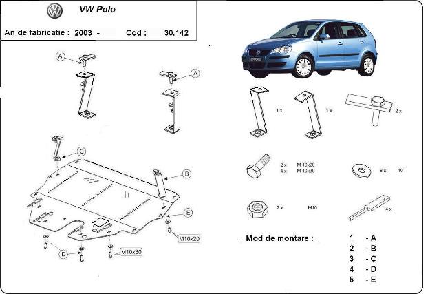 Scut motor VW Polo - Pret | Preturi Scut motor VW Polo