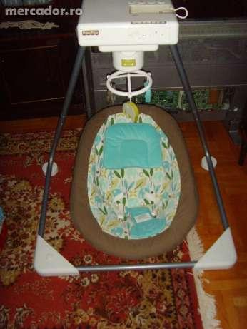 Leagan Balansoar Fisher price dwell studio babyswing compatibil iPOD sau Mp3 - Pret | Preturi Leagan Balansoar Fisher price dwell studio babyswing compatibil iPOD sau Mp3