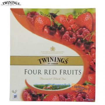Ceai Twinings negru cu 4 arome fructe rosii pliculete 100 buc x 2 gr - Pret | Preturi Ceai Twinings negru cu 4 arome fructe rosii pliculete 100 buc x 2 gr