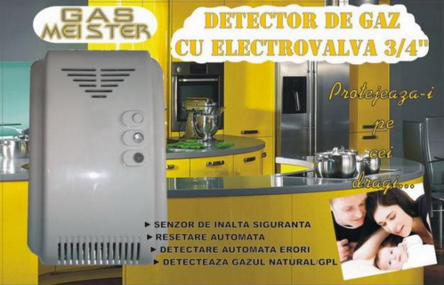 DETECTOR DE GAZ + ELECTROVALVA - Pret | Preturi DETECTOR DE GAZ + ELECTROVALVA