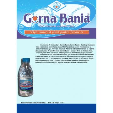 Apa plata naturala Gorna Bania - Pret | Preturi Apa plata naturala Gorna Bania