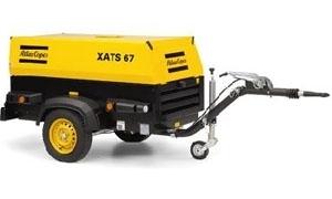 Pachet motocompresor mobil cu surub ATLAS COPCO XAS67KD - Pret | Preturi Pachet motocompresor mobil cu surub ATLAS COPCO XAS67KD