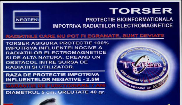 TORSER reprezinta cel mai performant sistem de protectie contra radiatiilor, la purtator - Pret | Preturi TORSER reprezinta cel mai performant sistem de protectie contra radiatiilor, la purtator