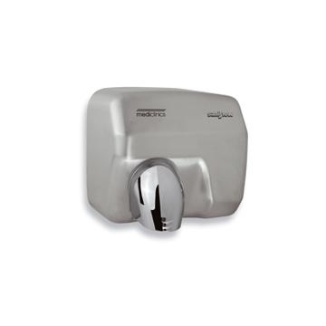 Uscator de maini inox Mediclinics Saniflow  Satinat - Pret | Preturi Uscator de maini inox Mediclinics Saniflow  Satinat