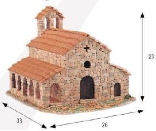 Kit constructie Biserica romanica - Pret | Preturi Kit constructie Biserica romanica
