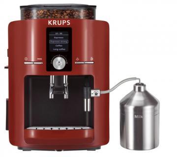 Automate cafea - Krups EA 8255 Piano Sistem termobloc mentinere cald Rosu - Pret | Preturi Automate cafea - Krups EA 8255 Piano Sistem termobloc mentinere cald Rosu