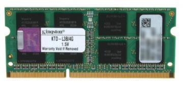 Sodimm DDR3 4GB KINGSTON 1333MHz, pentru DELL A3418018/A3520621/A4501461/A5039683/A5039691 - Pret | Preturi Sodimm DDR3 4GB KINGSTON 1333MHz, pentru DELL A3418018/A3520621/A4501461/A5039683/A5039691