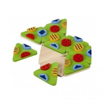 Plan Toys - Trimino Buburuze - Pret | Preturi Plan Toys - Trimino Buburuze